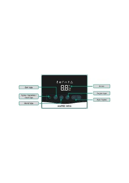 Vaillant Ecotec İntro 28 – 28 Model 2 Yıl Garantili Tam Yoğuşmalı Kombi görsel 3